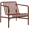 Hay Palissade Lounge Stuhl Niedrig, Iron Red