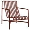 Hay Palissade Lounge Stuhl Hoch, Iron Red