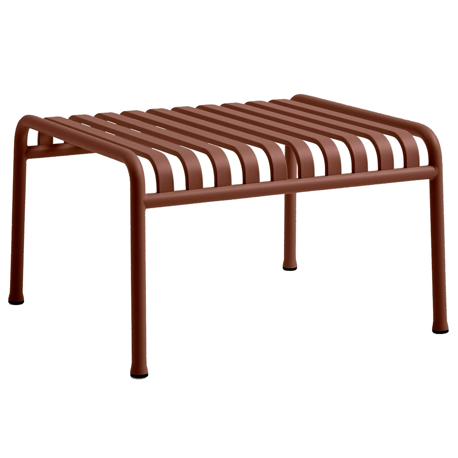 Hay Palissade Ottoman, Iron Red 1 Hay Palissade Ottoman, Iron Red