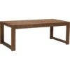 Gotland Loungetisch 60x120 Cm, Wärmebehandelt Esche