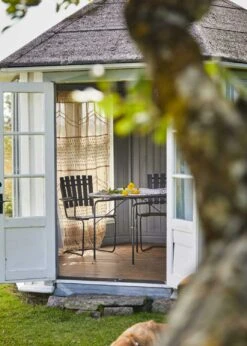 Sandhamn Stühle 4-er Set, Schwarz/Orkangrau -Grünblick Verkäufe hillerstorp sandhamn stol stal vit 4 pack 9