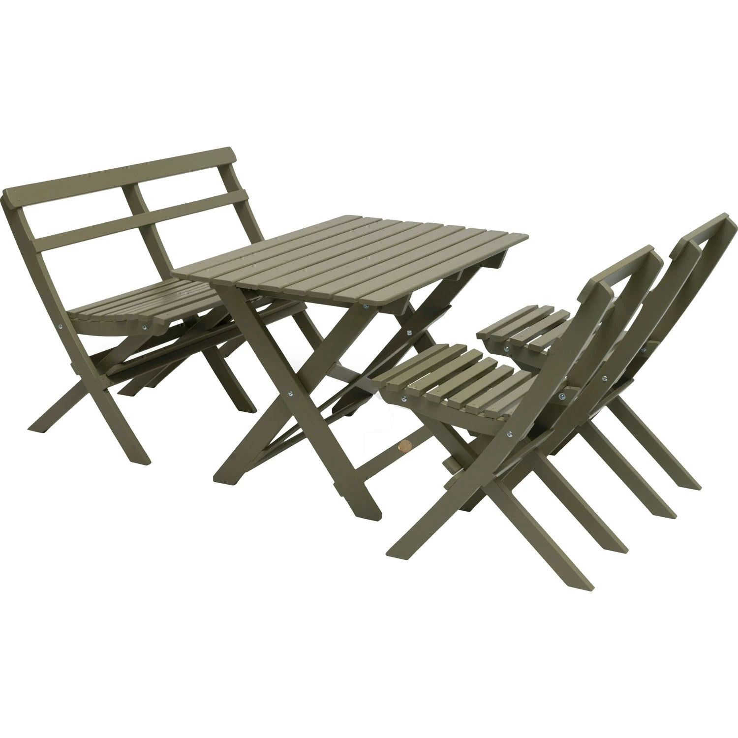 Torpet Tischgarnitur 4 Sitzplätze, Antikgrün 1 Torpet Tischgarnitur 4 Sitzplätze, Antikgrün