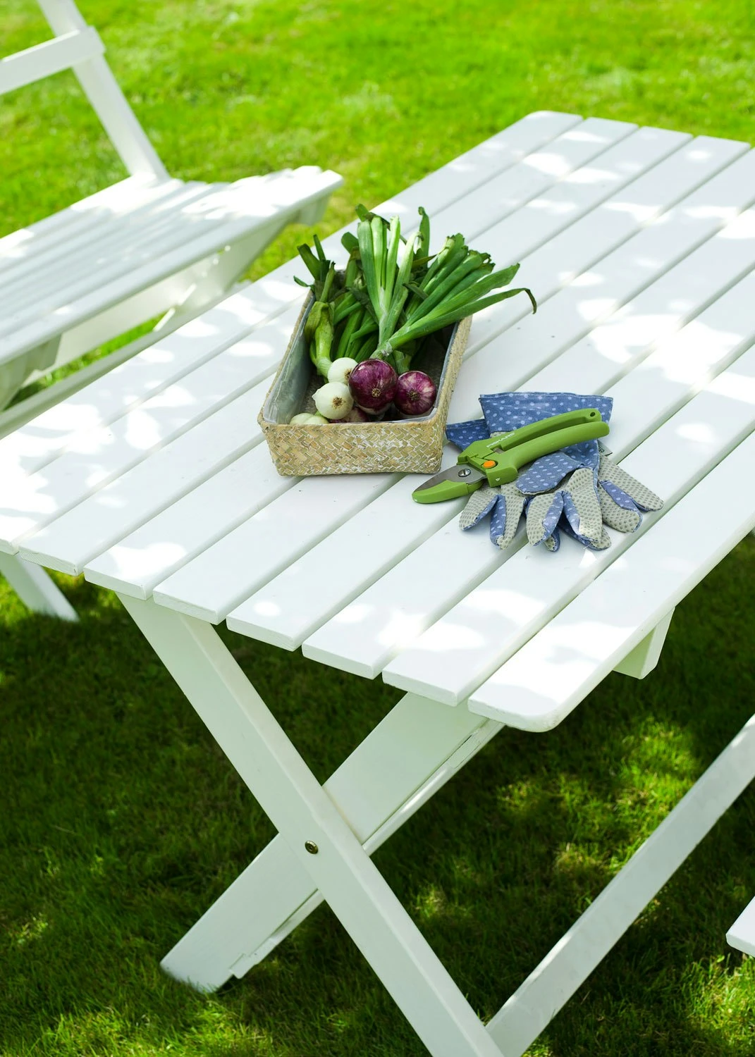 Torpet Tischgarnitur 4 Sitzplätze, Weiß 5 Torpet Tischgarnitur 4 Sitzplätze, Weiß – Bild 5