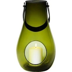 Holmegaard Design With Light Laterne Olive, H29 Cm 8 Holmegaard Design With Light Laterne Olive, H29 Cm -Grünblick Verkäufe holmegaard dwl lantern olive 13