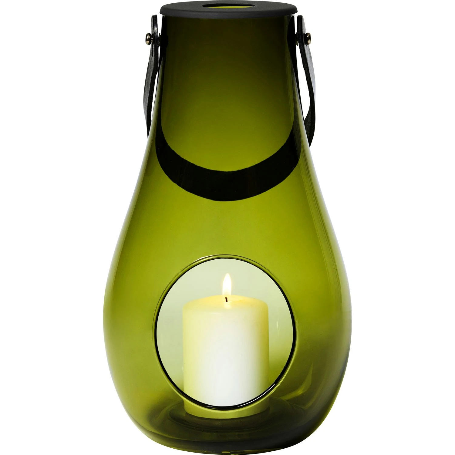 Holmegaard Design With Light Laterne Olive, H29 Cm 3 Holmegaard Design With Light Laterne Olive, H29 Cm – Bild 3
