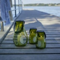 Holmegaard Design With Light Laterne Olive, H29 Cm 11 Holmegaard Design With Light Laterne Olive, H29 Cm -Grünblick Verkäufe holmegaard dwl lantern olive 3