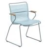Click Dining Chair, Dusty Light Blue/Grey