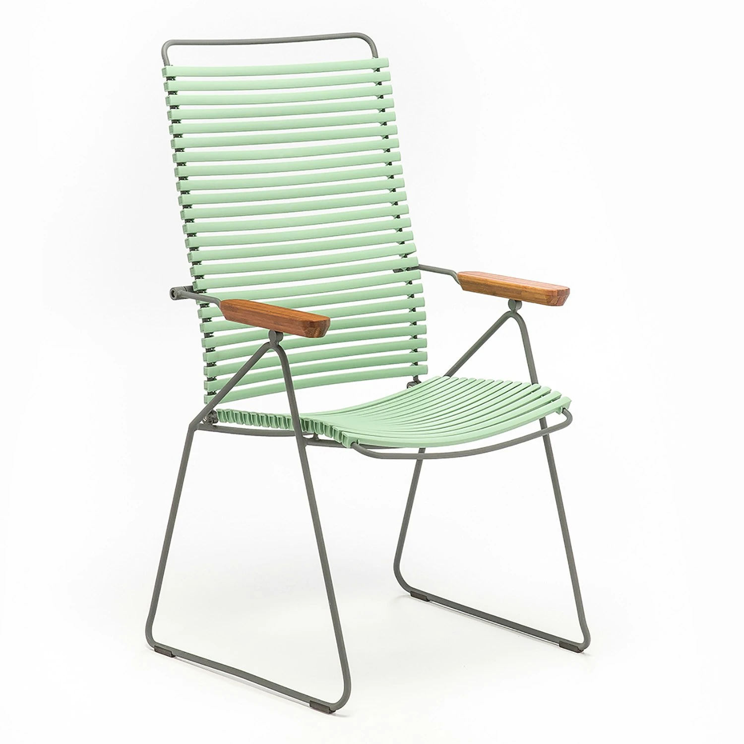 Click Position Dining Chair, Dusty Green/Grey 1 Click Position Dining Chair, Dusty Green/Grey