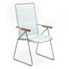 Click Position Dining Chair, Dusty Light Blue/Grey