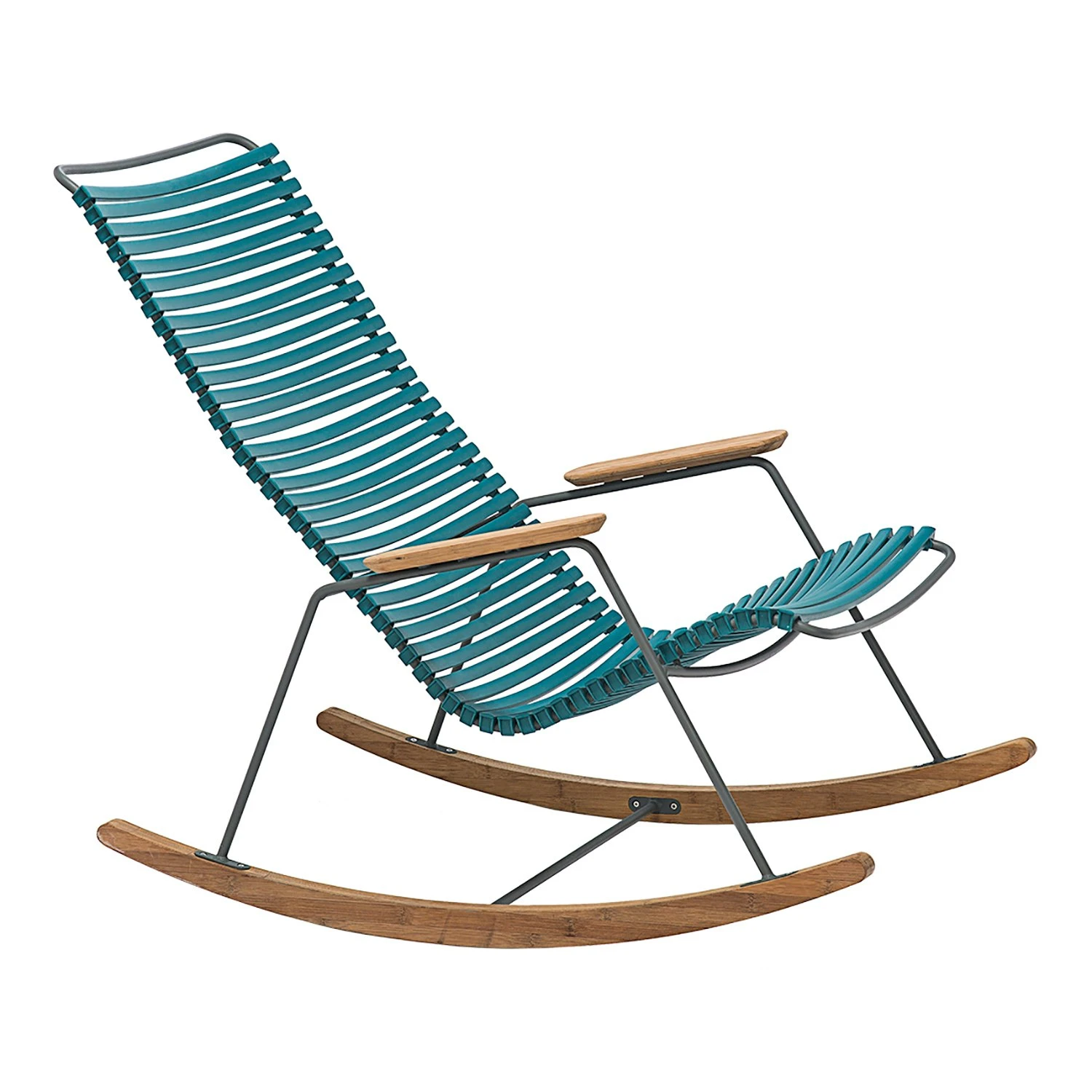 Click Rocking Chair, Petrol/Grey 1 Click Rocking Chair, Petrol/Grey