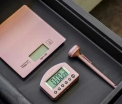 Kitchen Craft Taylor Pro Küchenwaage Set 3 Teile, Roségold -Grünblick Verkäufe kitchen craft taylor pro kitchen weighing measuringset rosegold 4