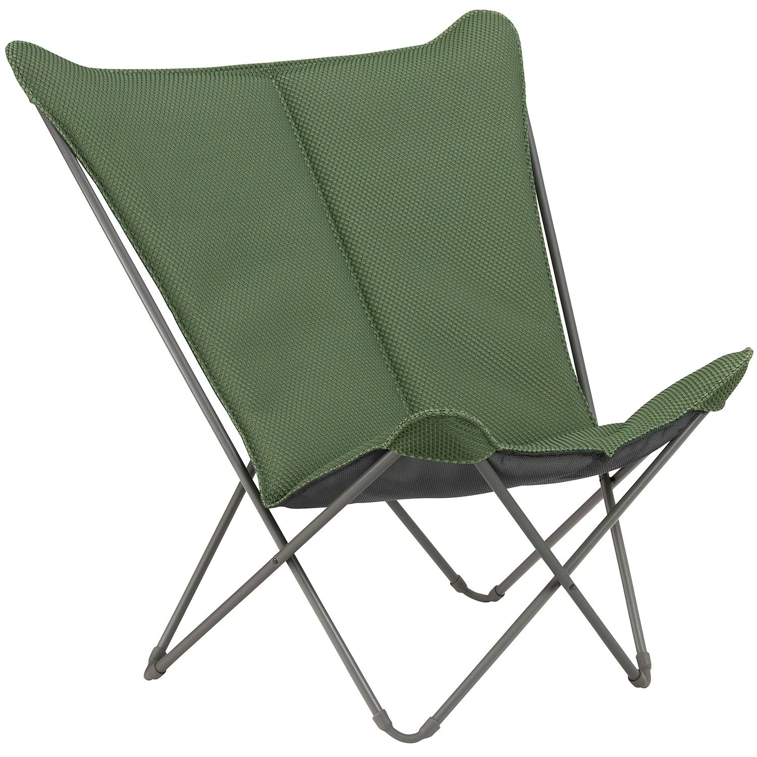 Lafuma Pop Up XL BeComfort® Liegestuhl, Olive 1 Lafuma Pop Up XL BeComfort® Liegestuhl, Olive