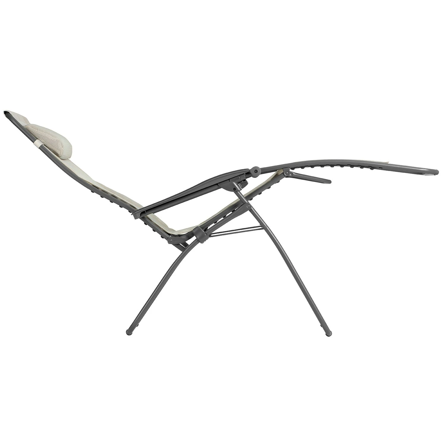 Lafuma RSXA Clip Liegestuhl, Seigle 2 Lafuma RSXA Clip Liegestuhl, Seigle – Bild 2