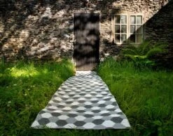 Dana Matta 70x 160cm, Ochre/Beige -Grünblick Verkäufe pappelina dana matta 70x100cm ochre beige 2