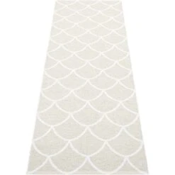 Kotte Teppich Fossil Grey/ White, 70x225 Cm