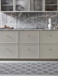 Kotte Teppich Charcoal/ Warm Grey, 70x225 Cm -Grünblick Verkäufe pappelina kotte teppich kohle warmes grau 1