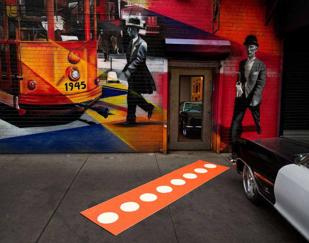 Vera Matte 70x300 Cm, Charcoal/Vanilla 3 Vera Matte 70x300 Cm, Charcoal/Vanilla – Bild 3