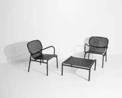 Week-End Kaffeetisch 60x69 Cm, Schwarz -Grünblick Verkäufe petite friture week end coffee table 5