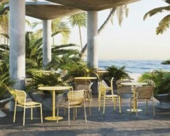 Week-End Stuhl, Gelb -Grünblick Verkäufe petite friture week end stol bla 22