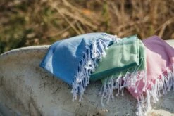 Kochi Hamam Badetuch 80x180 Cm, Rosa/Orange 3 Kochi Hamam Badetuch 80x180 Cm, Rosa/Orange -Grünblick Verkäufe recycled by wille badlakan hamam kochi 80x180 cm bla r bla 9