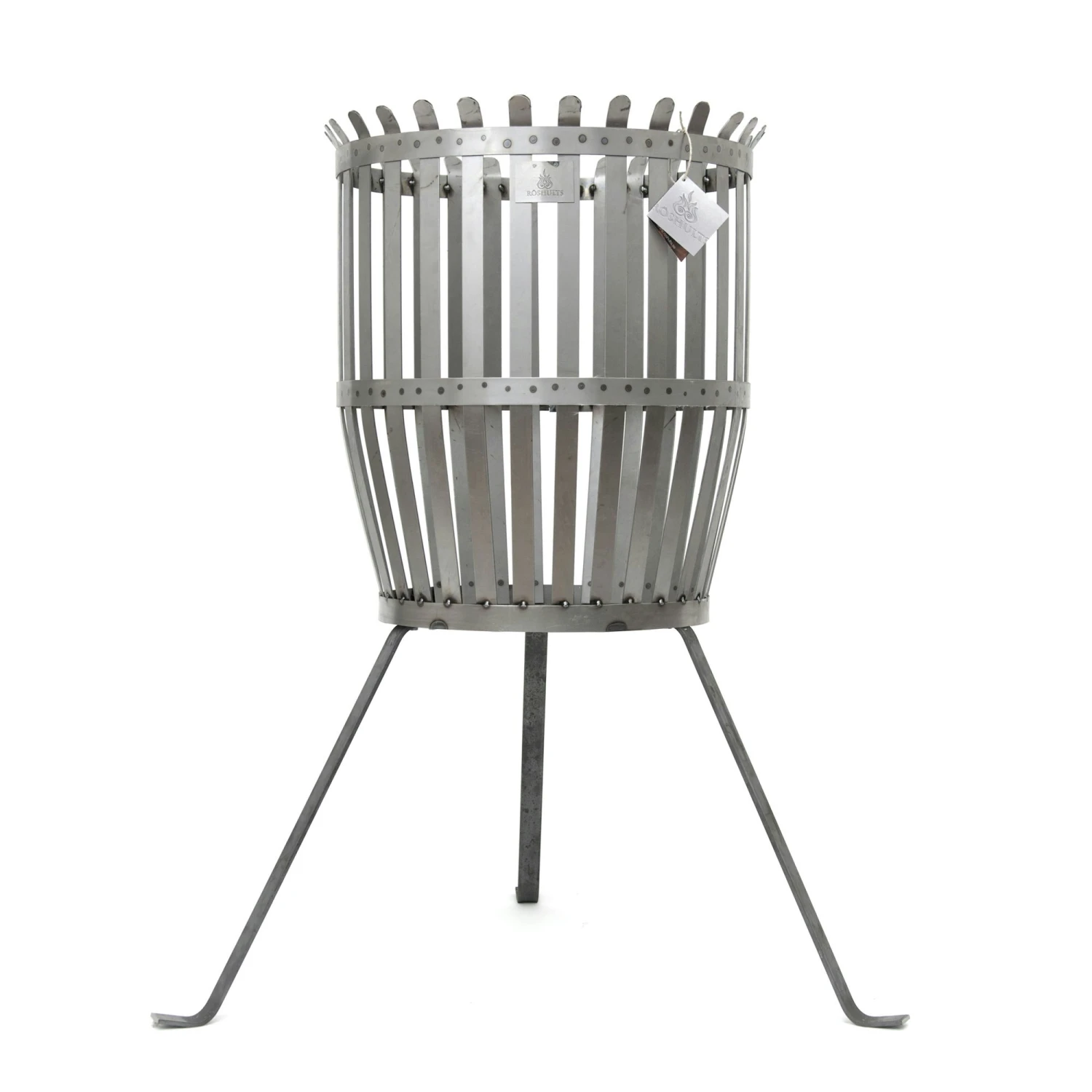 Feuerkorb Baron, Unbehandeltes Eisen 1 Feuerkorb Baron, Unbehandeltes Eisen