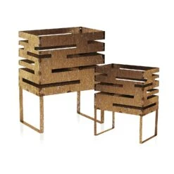 Röshults Urban 70 Fire Basket, Untreated Steel -Grünblick Verkäufe roshults fire basket urban 1