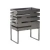 Röshults Urban 50 Fire Basket, Untreated Steel