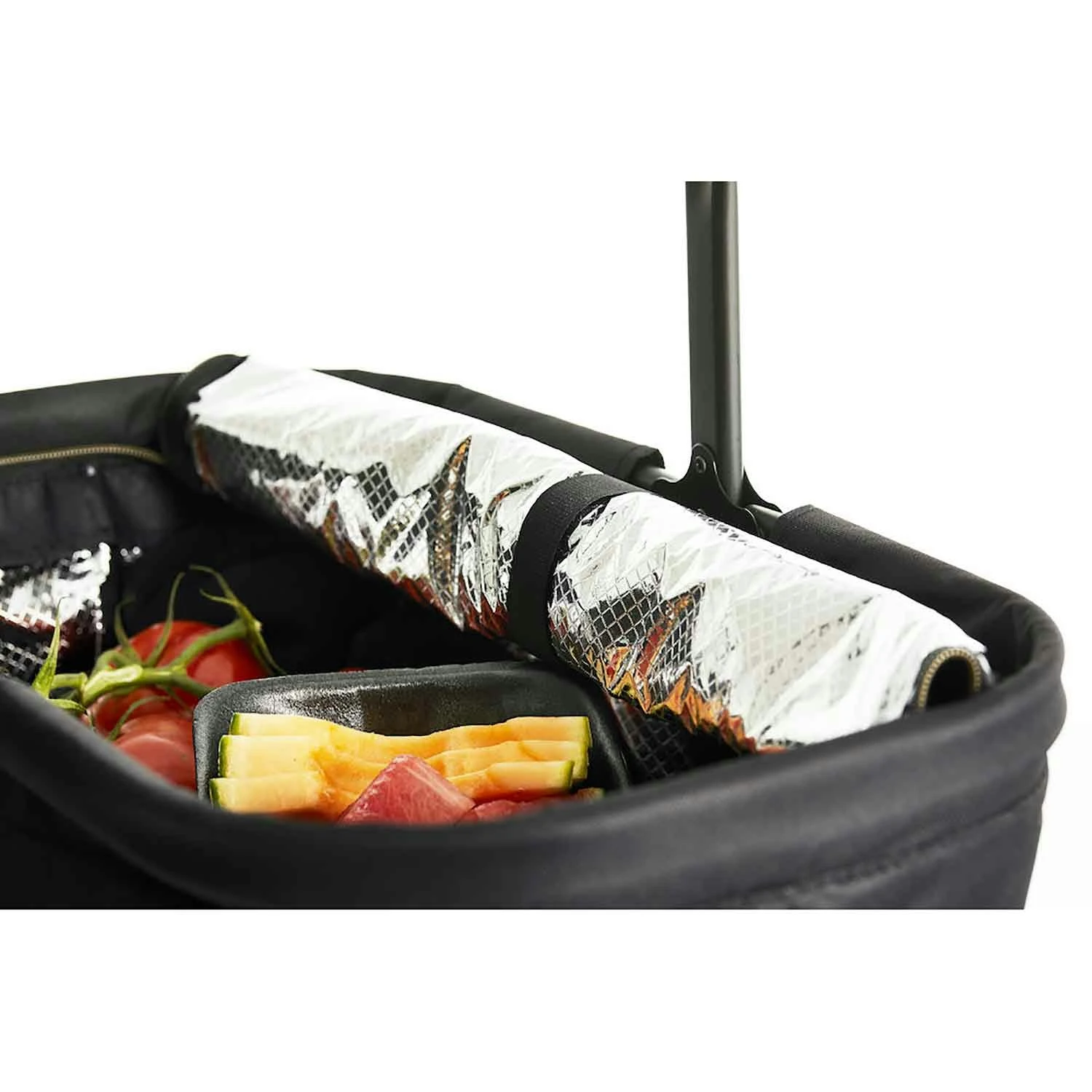 Sagaform City Kühlkorb, 26 L/ Schwarz/Gold 2 Sagaform City Kühlkorb, 26 L/ Schwarz/Gold – Bild 2