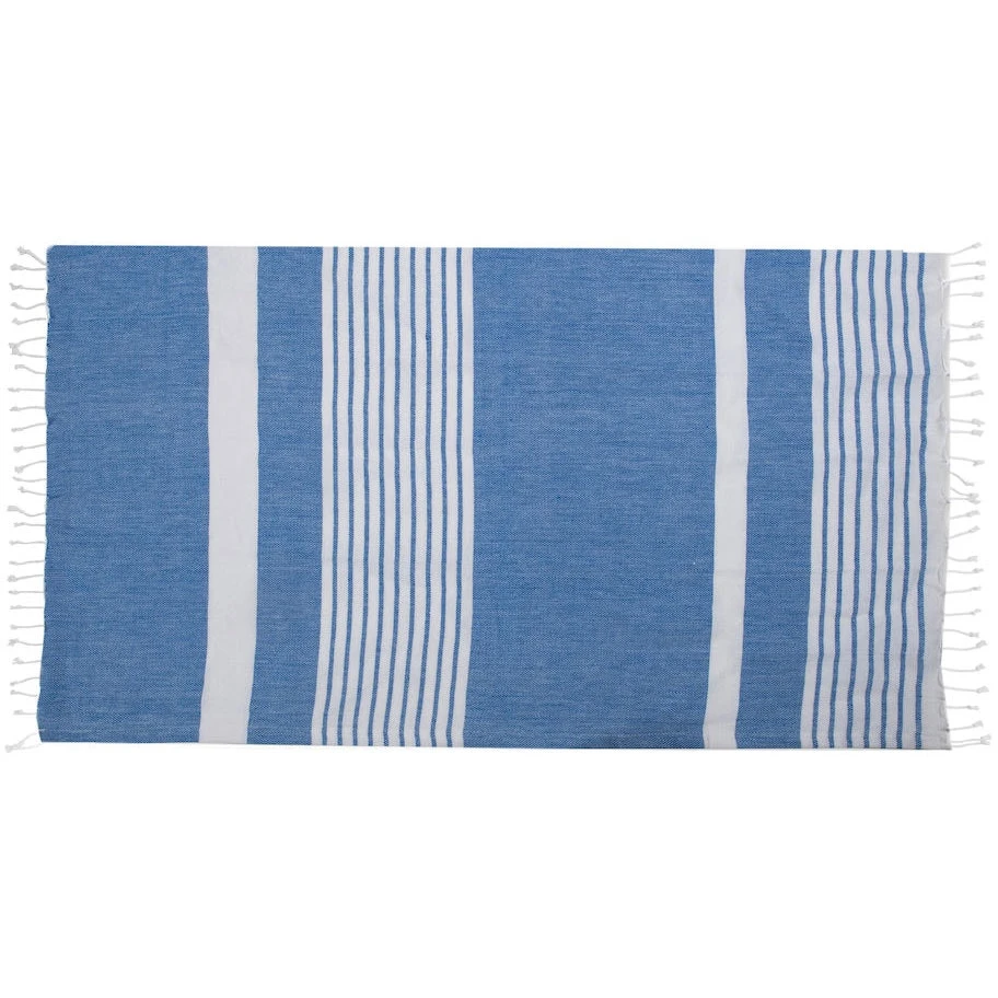 Sagaform Ella Hamam Handtuch 145x250 Cm, Blau 1 Sagaform Ella Hamam Handtuch 145x250 Cm, Blau