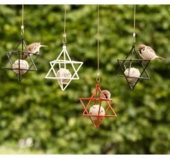 Suet Ball Feeder Star, Black 5 Suet Ball Feeder Star, Black -Grünblick Verkäufe wildlife garden suet ball feeder star 2